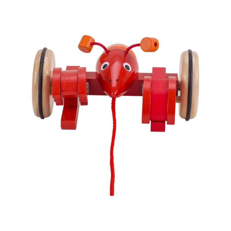 Homard a Trainer en Bois Goki | Jouet de Marche 1 An