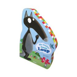 Ma boite puzzle du Loup - 54 pièces