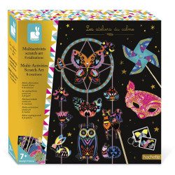 Kit Créatif - Coffret Multi-activités Scratch Art