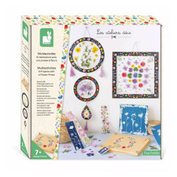 Coffret Multiactivités - 6 réalisations avec une presse à fleurs