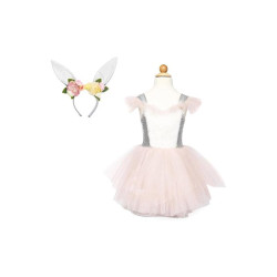 Déguisement Robe de lapin avec coiffe - 4 à 6 ans