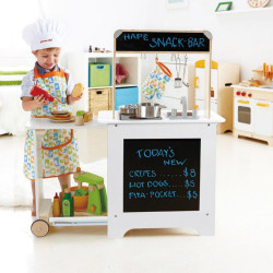 Cuisine du chef avec comptoir