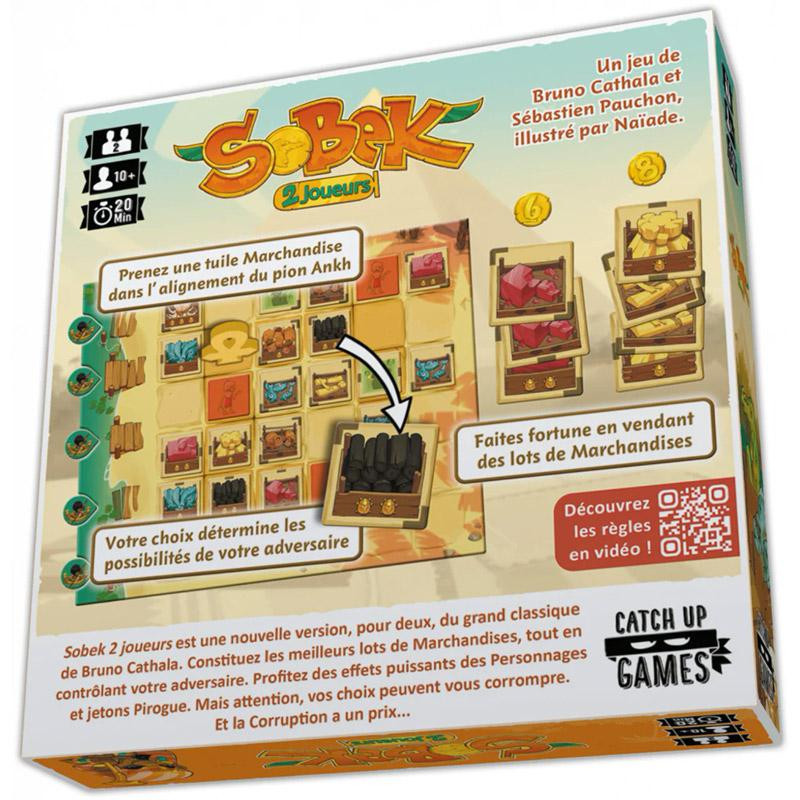 Sobek 2 joueurs - un jeu de Bruno Cathala édité par Catch Up Games