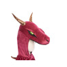 Déguisement Cape de Dragon Starry night rouge et cuivre - 4 à 6 ans