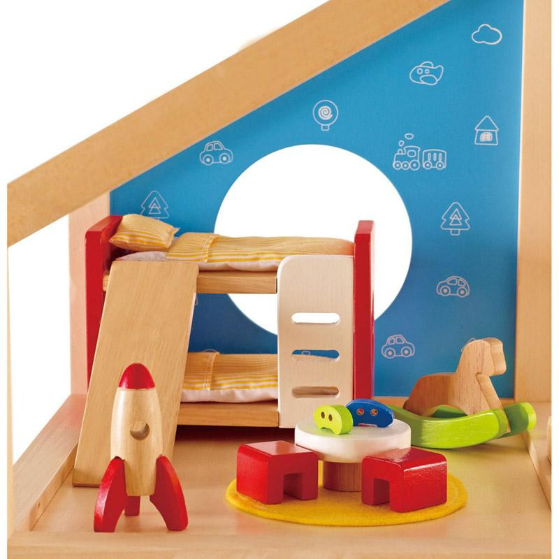 Mobilier en bois pour maison de poupées - Meubles de chambre d'enfant