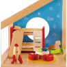 Mobilier en bois pour maison de poupées - Meubles de chambre d'enfant