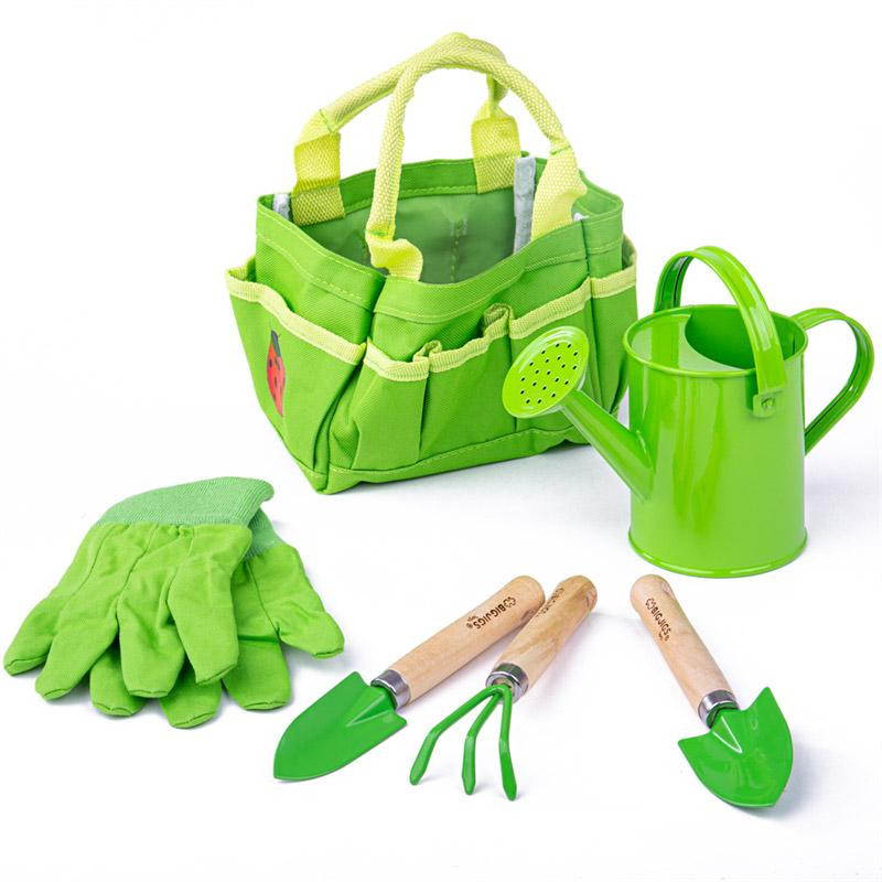 Sac avec outils de jardinage - taille enfant