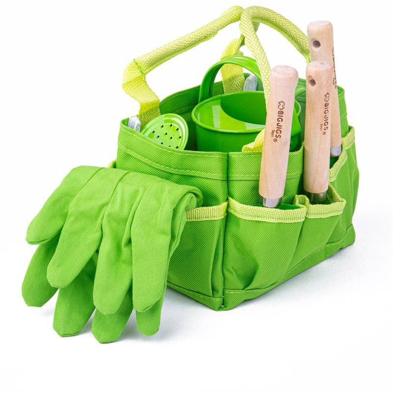 Sac avec outils de jardinage - taille enfant