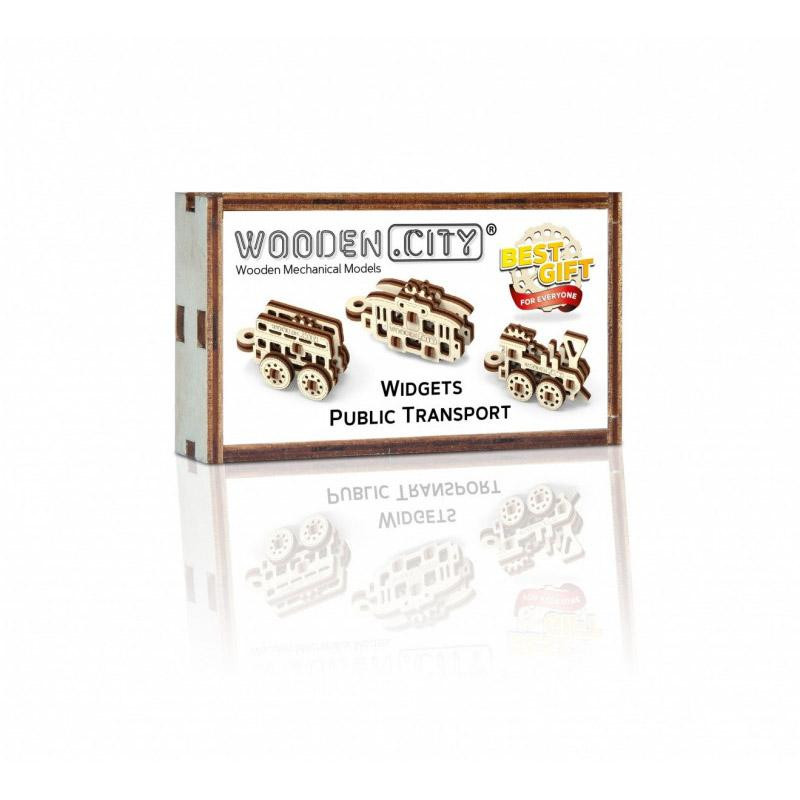 Maquette en bois - Gadgets Transport Public - Puzzle 3D