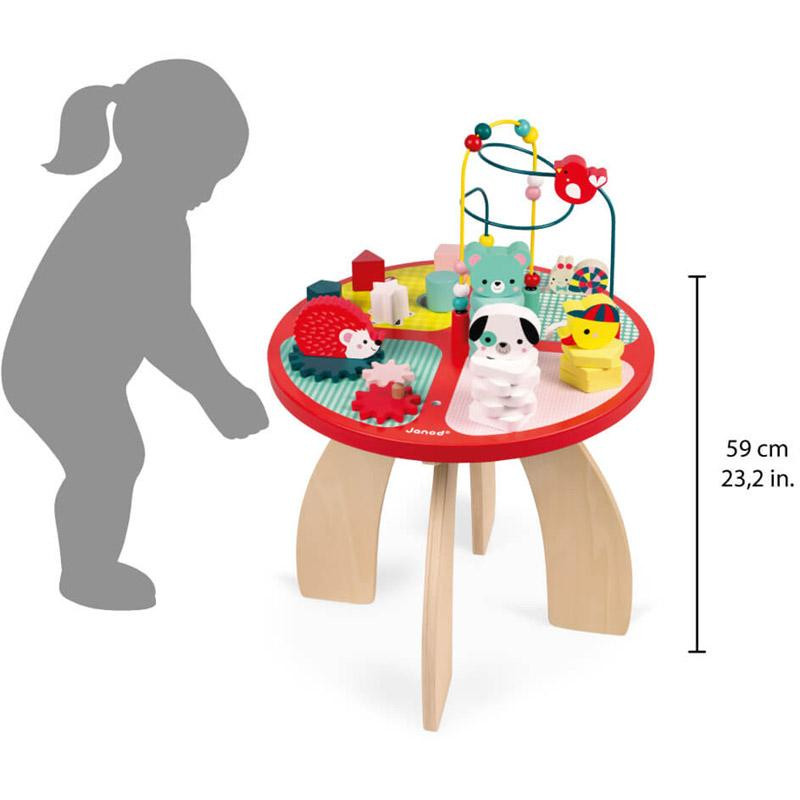 Table d'activités Baby Forêst
