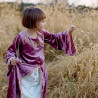 Déguisement robe Lady Guenièvre vieux rose - 8 à 10 ans