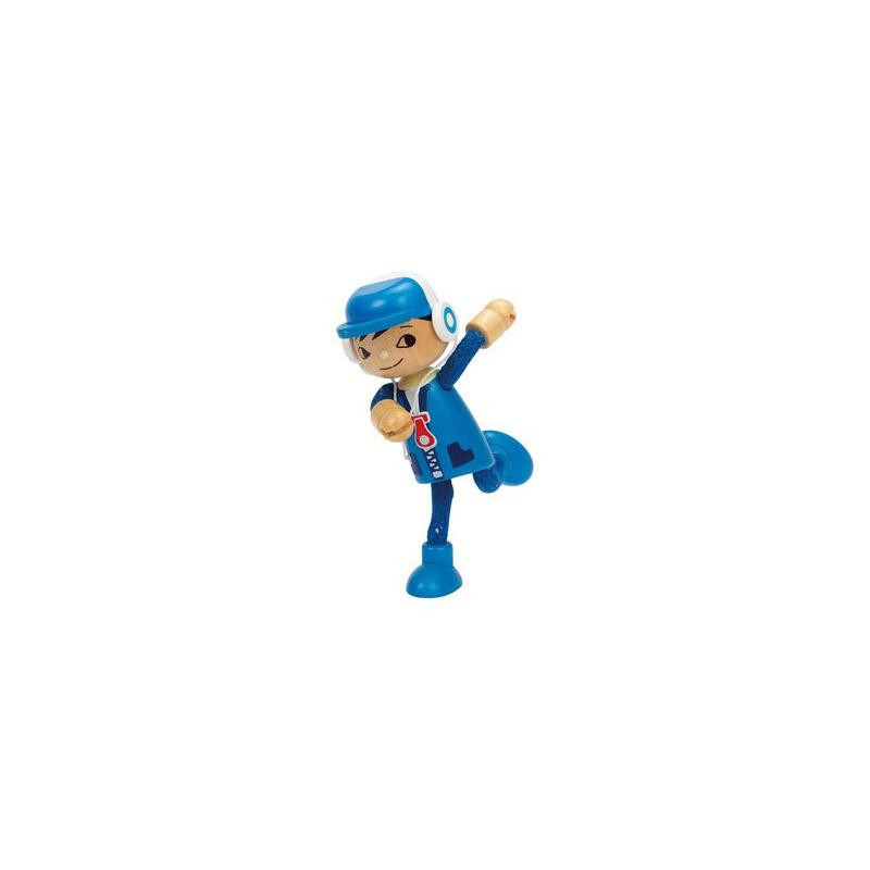 Poupée bois fils moderne