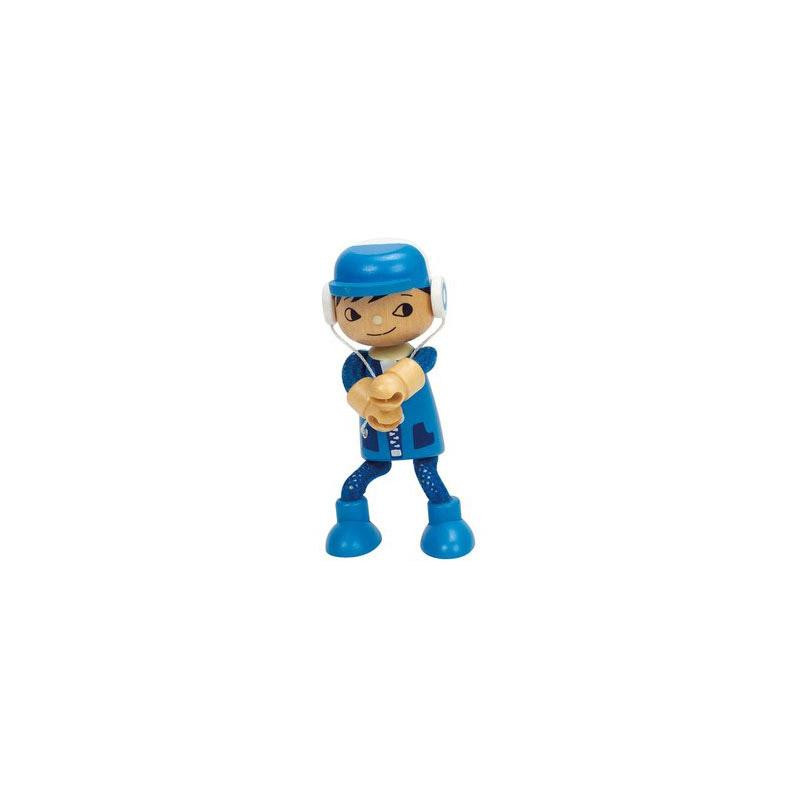 Poupée bois fils moderne