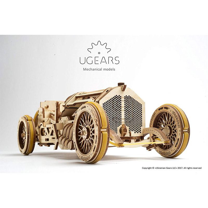 Maquette en bois - Voiture Grand Prix U9 Ugears