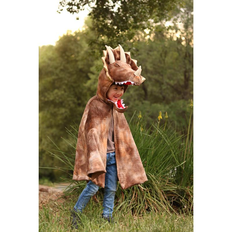 Déguisement Cape de Tricératops Grandasaurus avec griffes 4-6 ans