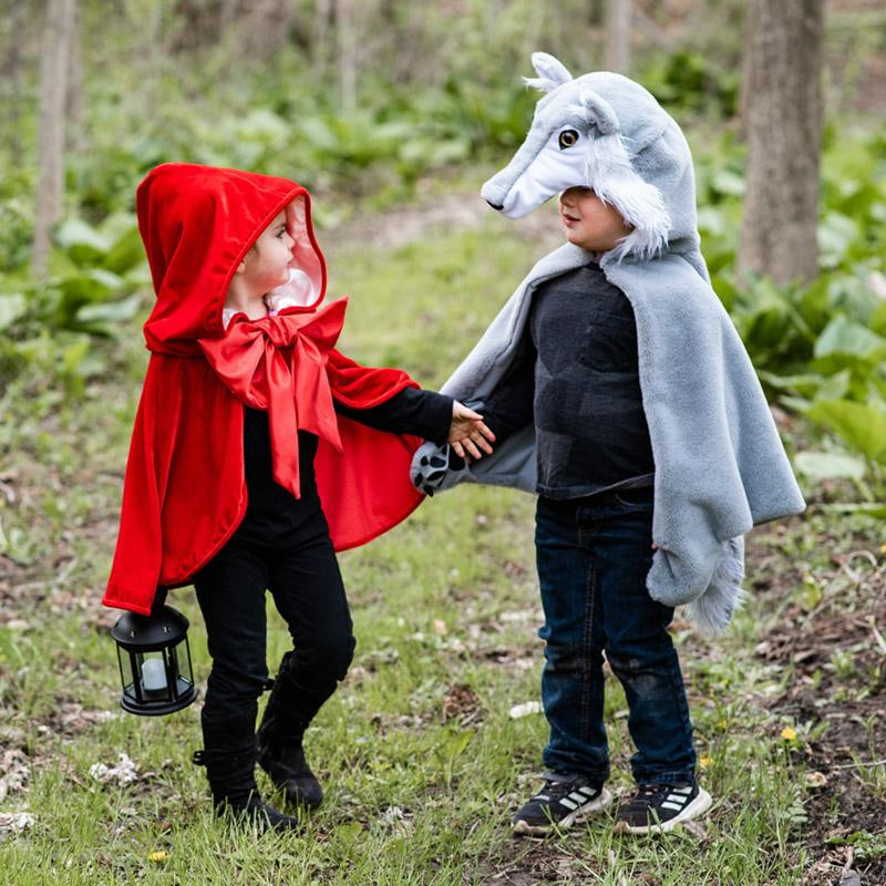 Déguisement cape Loup des bois 2-4 ans