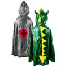 Déguisement cape réversible Dragon-Chevalier - 4 à 7 ans