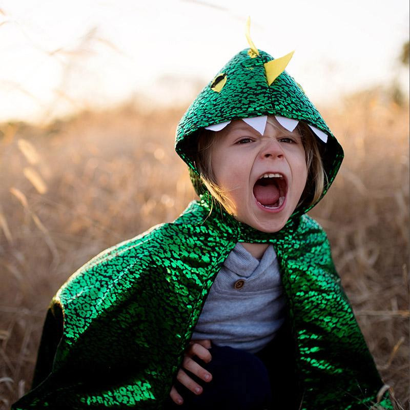 Déguisement cape réversible Dragon-Chevalier - 4 à 7 ans