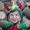 Déguisement cape réversible Dragon-Chevalier - 4 à 7 ans