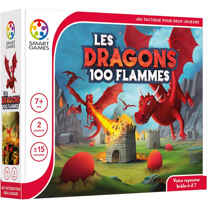 Les Dragons 100 Flammes jeu de logique pour 2 joueurs