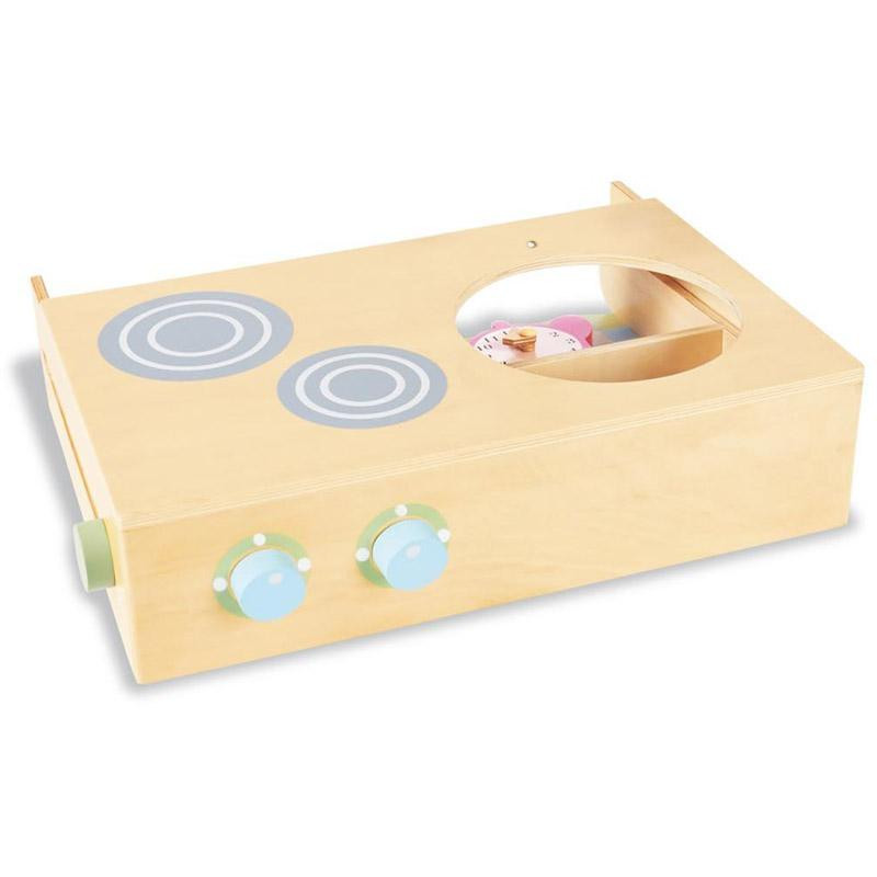 Cuisinière portable en bois