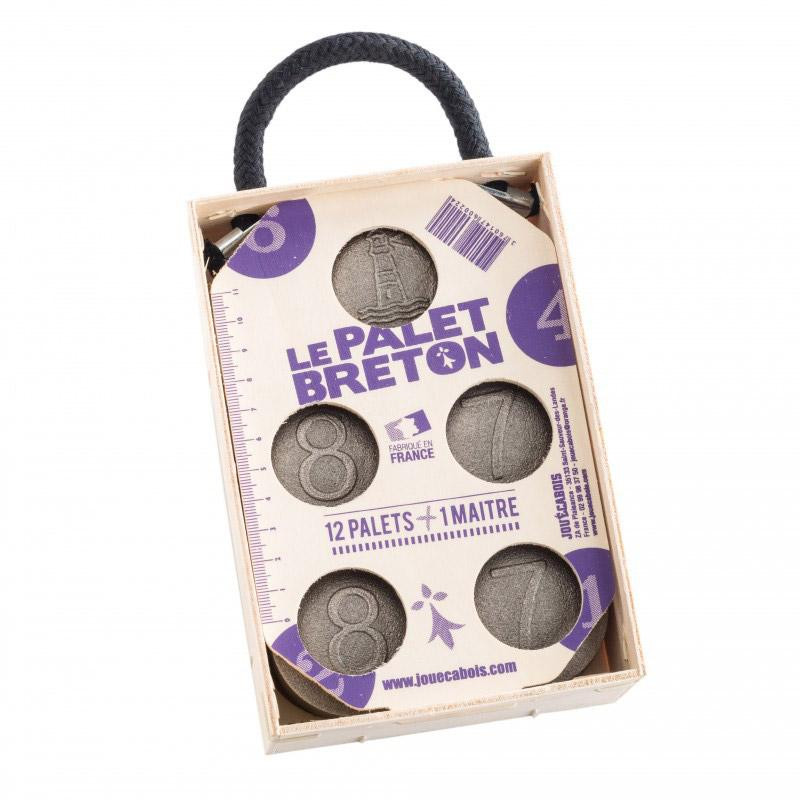 Kit de Palets en Fonte en Coffret – Jeu de Palet Breton