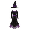 Déguisement Véra La sorcière velours avec robe et chapeau 2-4 ans Great Pretenders