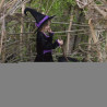 Déguisement Véra La sorcière velours avec robe et chapeau 2-4 ans Great Pretenders