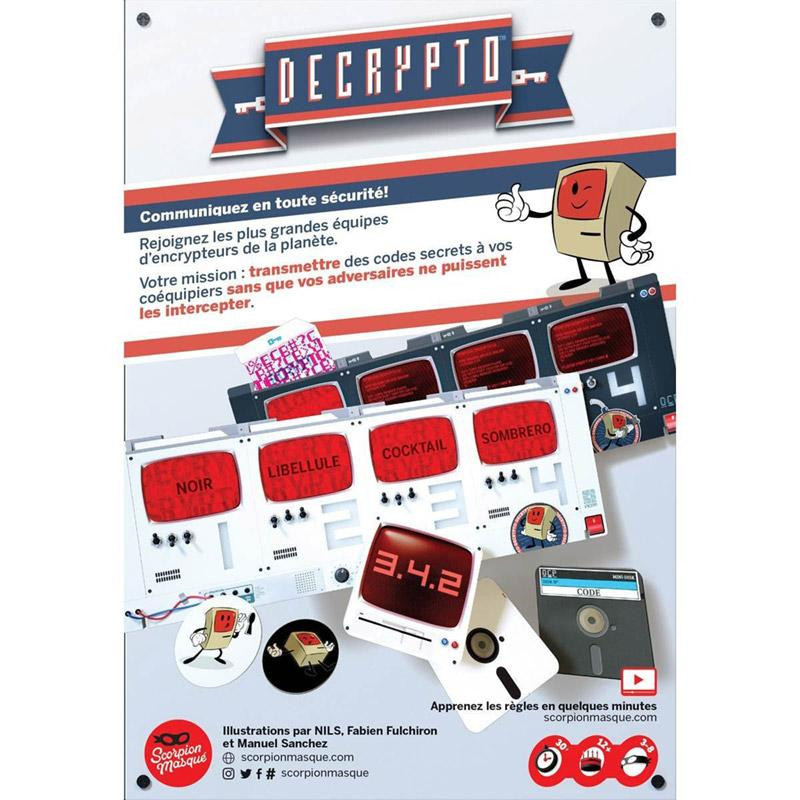 Decrypto Jeu de Société de Communication et Codes Secrets | Boissellerie.fr