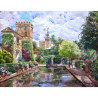Puzzle en bois - Le Bassin de l'Alcazar - 250 pièces