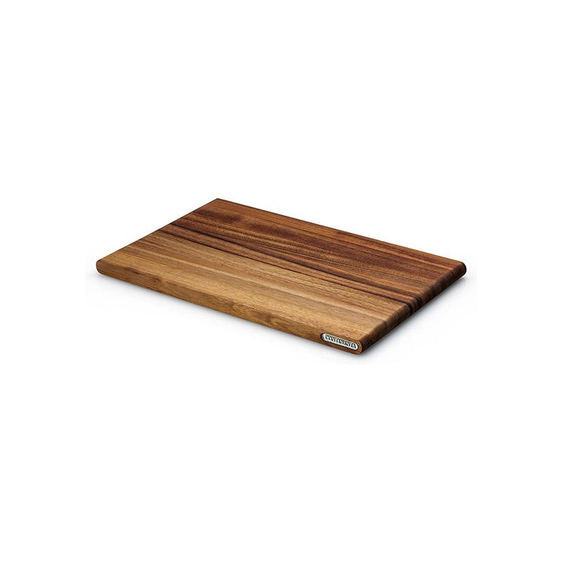 Planche à Découper Acacia 36x23 cm Bords Arrondis Continenta | Boissellerie.fr