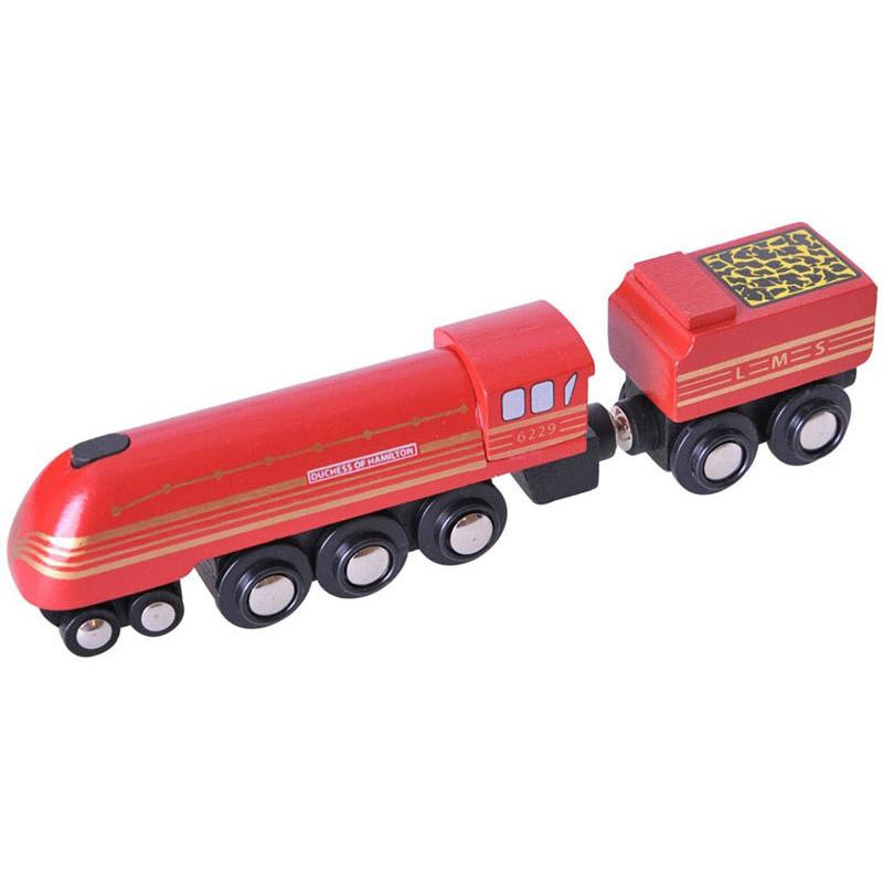 Locomotive de la Duchese Hamilton et son tender
