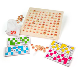 Jeu de loto en bois