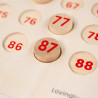 Jeu de loto en bois