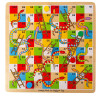 Jeu des Serpents et Echelles en Bois Bigjigs | Jeu de Societe 5 Ans