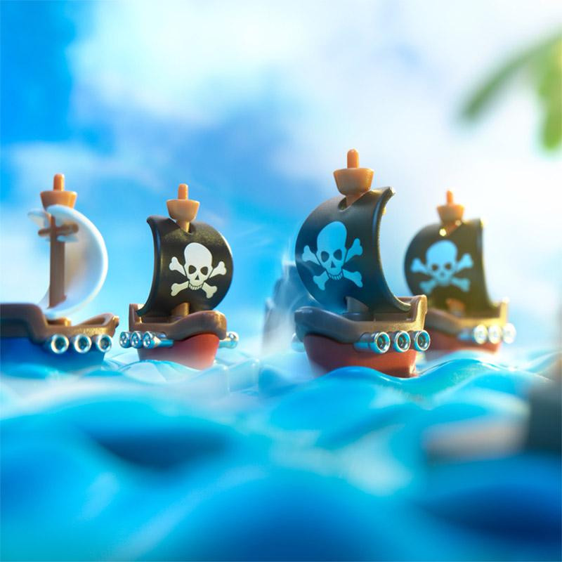 Pirates en vues - jeu de logique pour 1 joueur