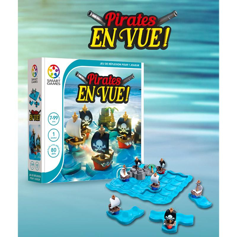 Pirates en vues - jeu de logique pour 1 joueur