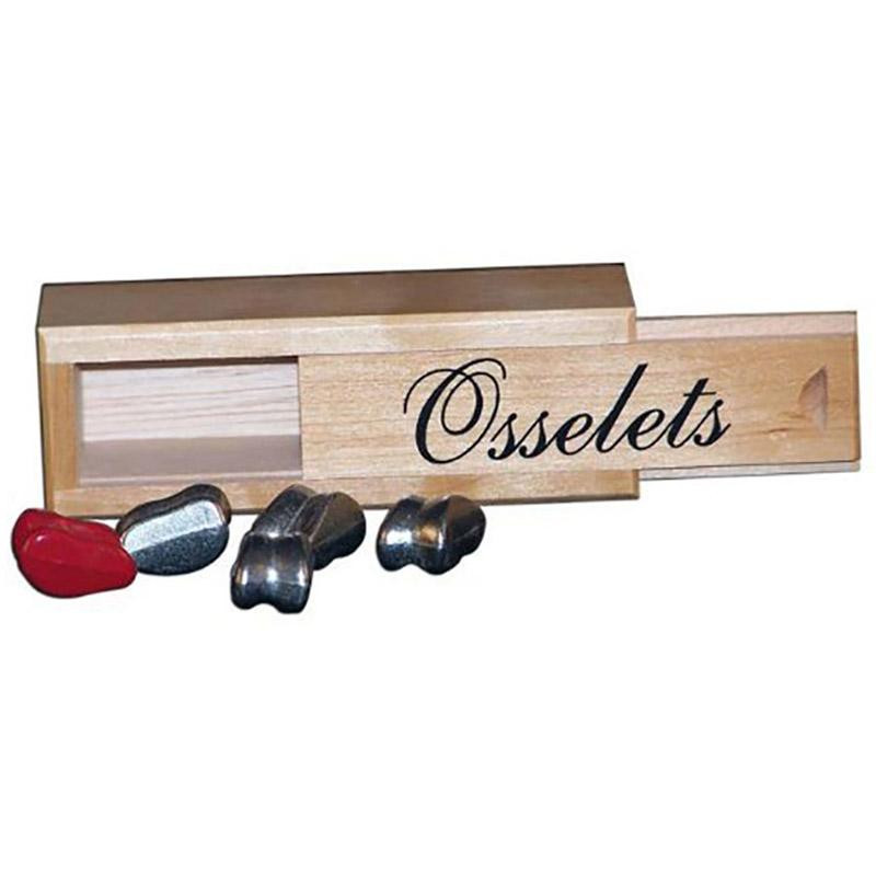 Osselets - boite plumier