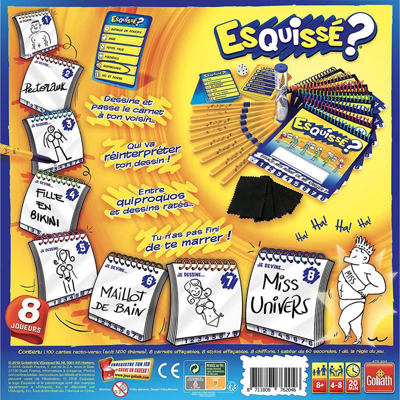 Esquissé ? - 8 joueurs