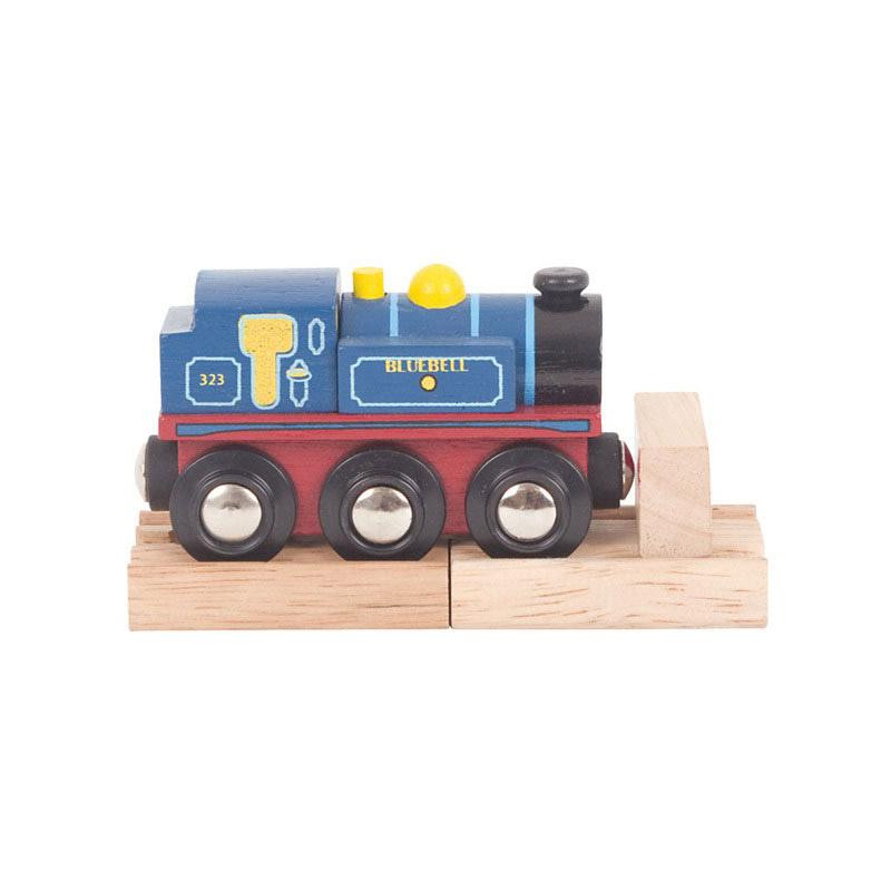 Locomotive pour circuit de train en bois, Bluebell