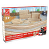 Pack extensions de voies pour train en bois Hape