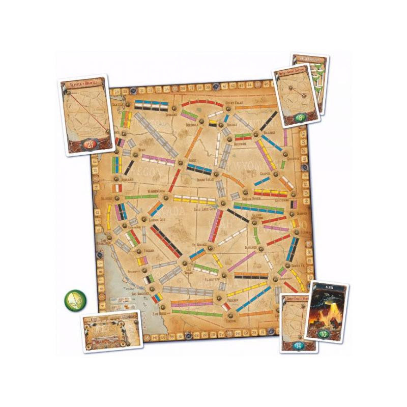 Les Aventuriers du Rail : France & Old West