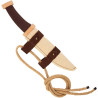 Couteau ou petite épée avec fourreau - jouet en bois