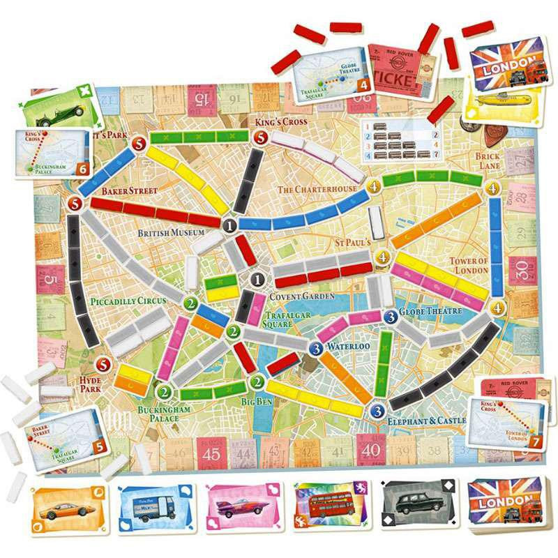 Les Aventuriers du Rail : Londres – L'esprit "Sixty" en 15 minutes