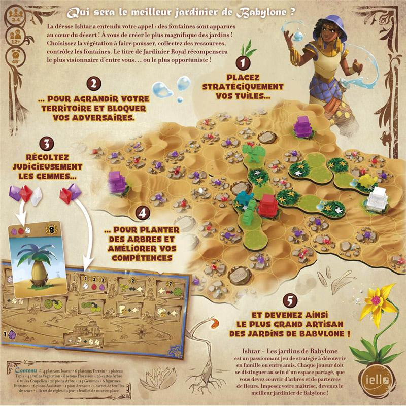 Ishtar - Les jardins de Babylone - jeu de société