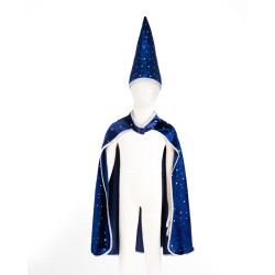 Déguisement cape de Magicien avec chapeau - 3 ans à 6 ans
