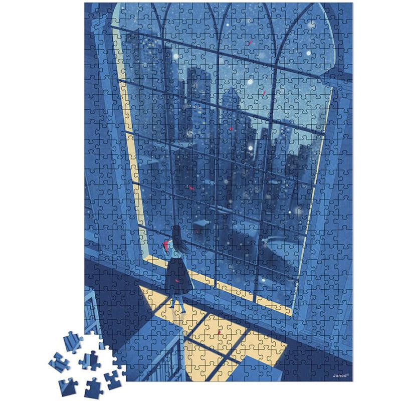 Puzzle La Nuit Bleue - 500 pièces