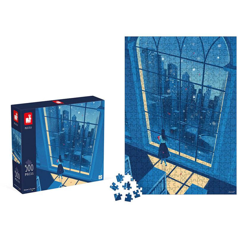 Puzzle La Nuit Bleue - 500 pièces