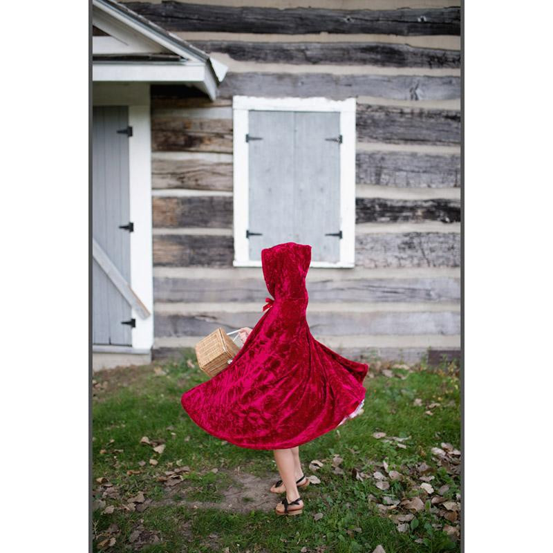 Déguisement cape Petit Chaperon Rouge 2 à 4 ans