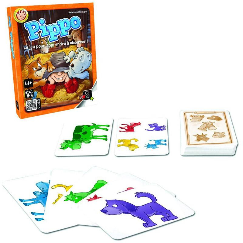 Pippo jeu de cartes boite carton